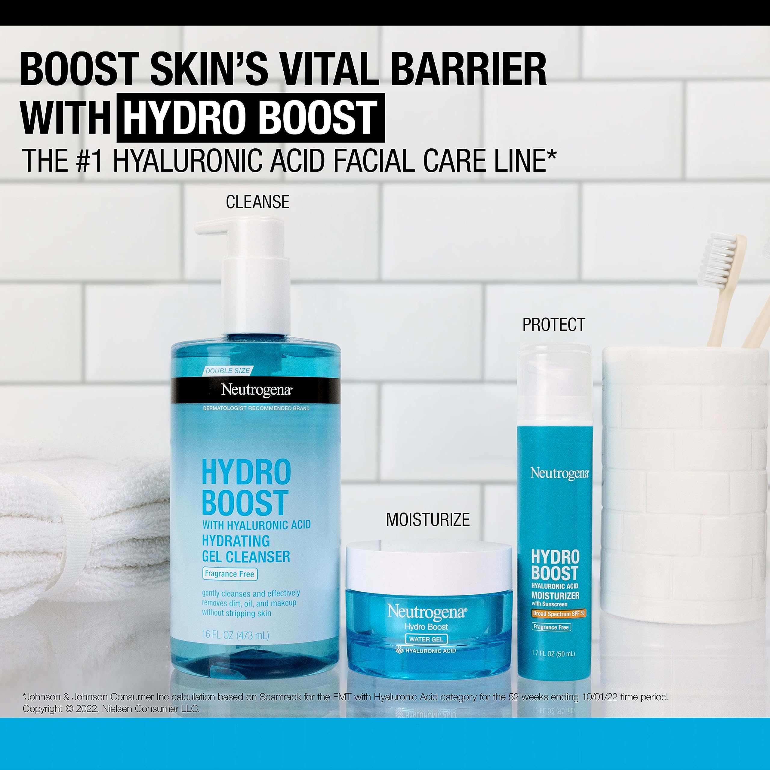 Foto 8 pulgar | Limpiador Facial Neutrogena Hydro Boost Con Ácido Hialurónico 480 Ml - Venta Internacional.