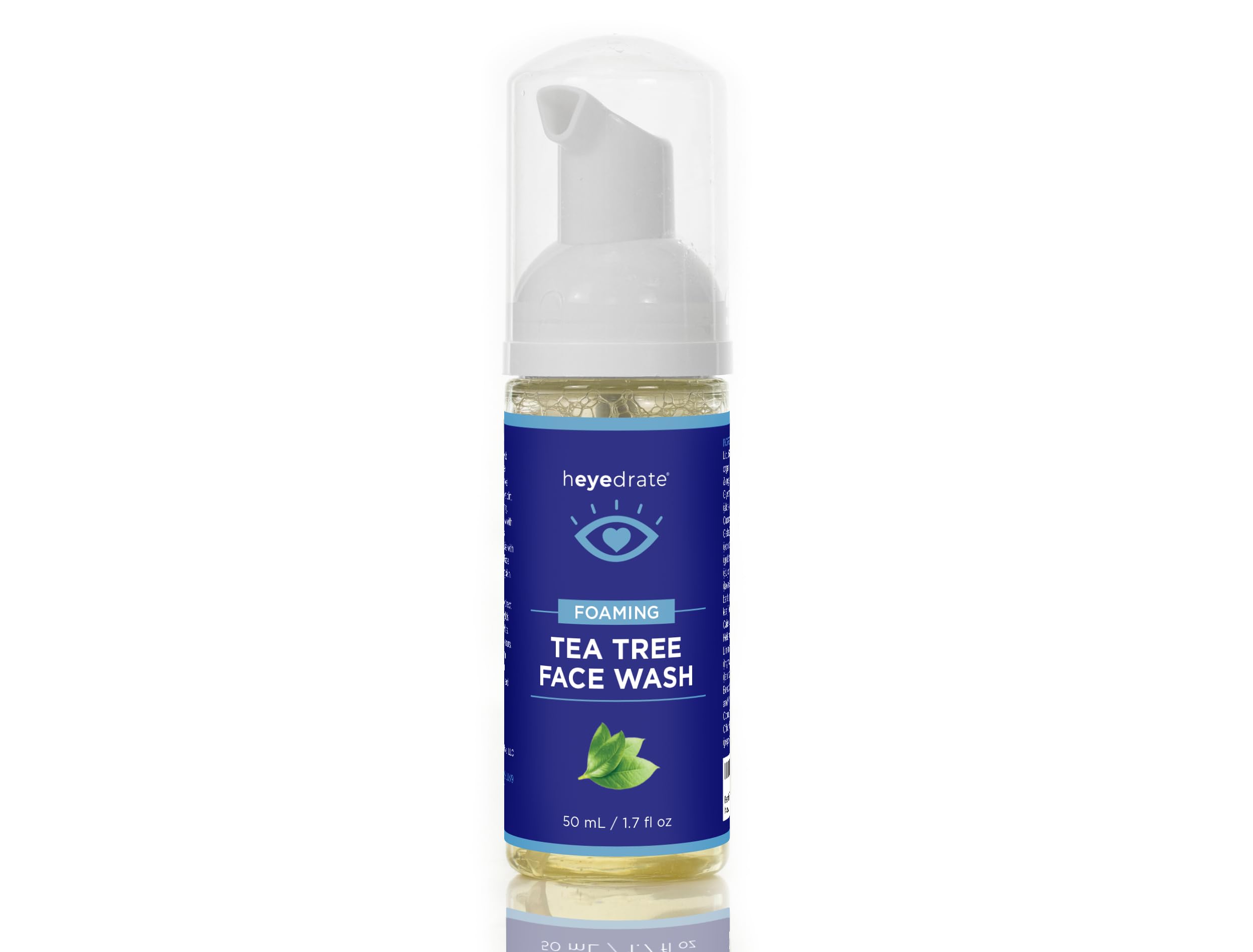 Limpiador Facial Y Limpiador De Párpados Con Forma De Árbol De Té Hidratado, 50 Ml - Venta Internacional.