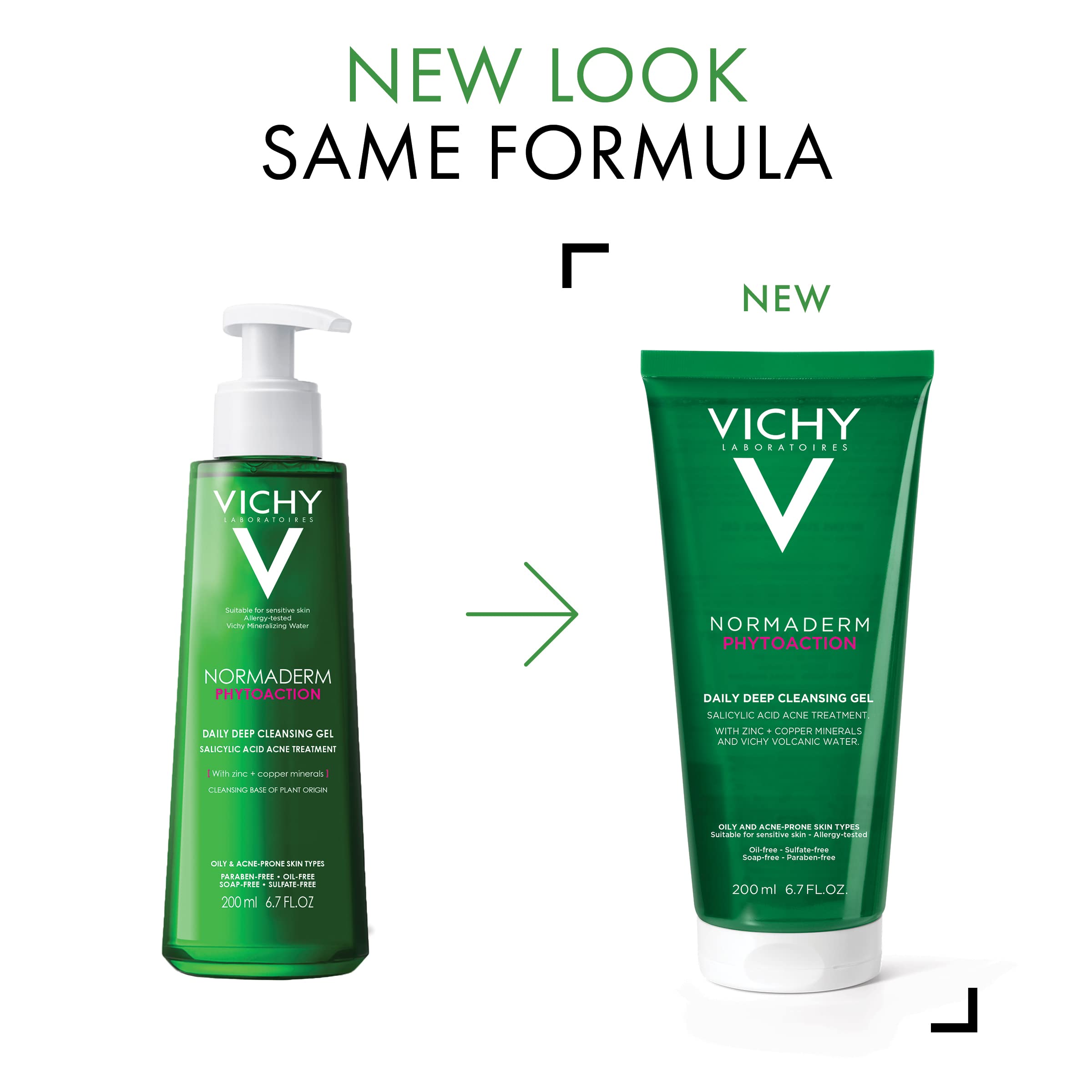 Foto 7 pulgar | Gel De Lavado Facial Vichy Normaderm Daily Acne Con Ácido Salicílico Al 0,5% - Venta Internacional.