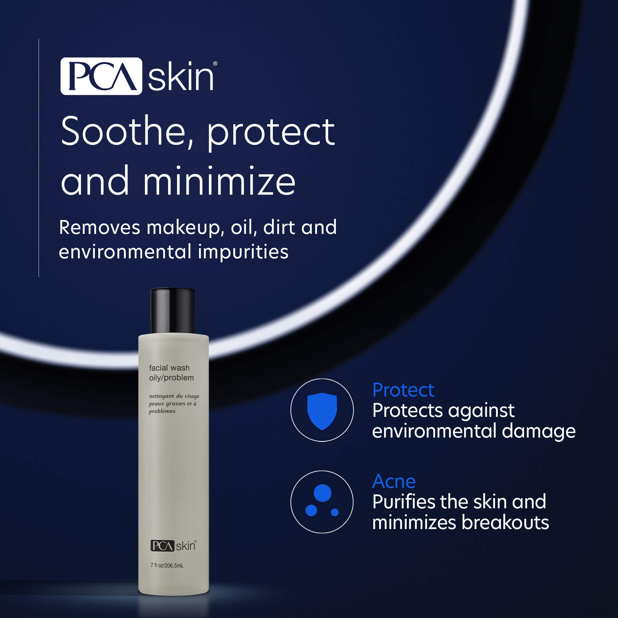 Foto 3 pulgar | Jabón Facial Pca Skin Hidratante Para Piel Grasa, Botella De 200 Ml - Venta Internacional.