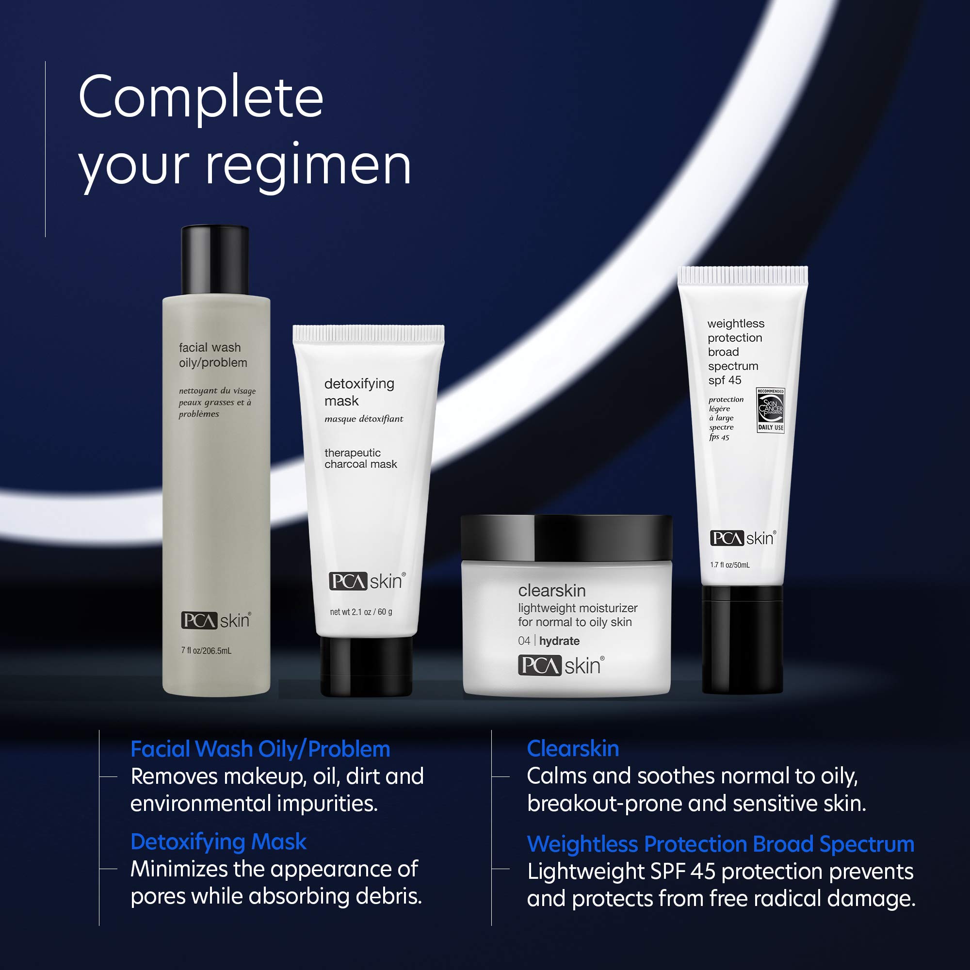Foto 4 | Jabón Facial Pca Skin Hidratante Para Piel Grasa, Botella De 200 Ml - Venta Internacional.