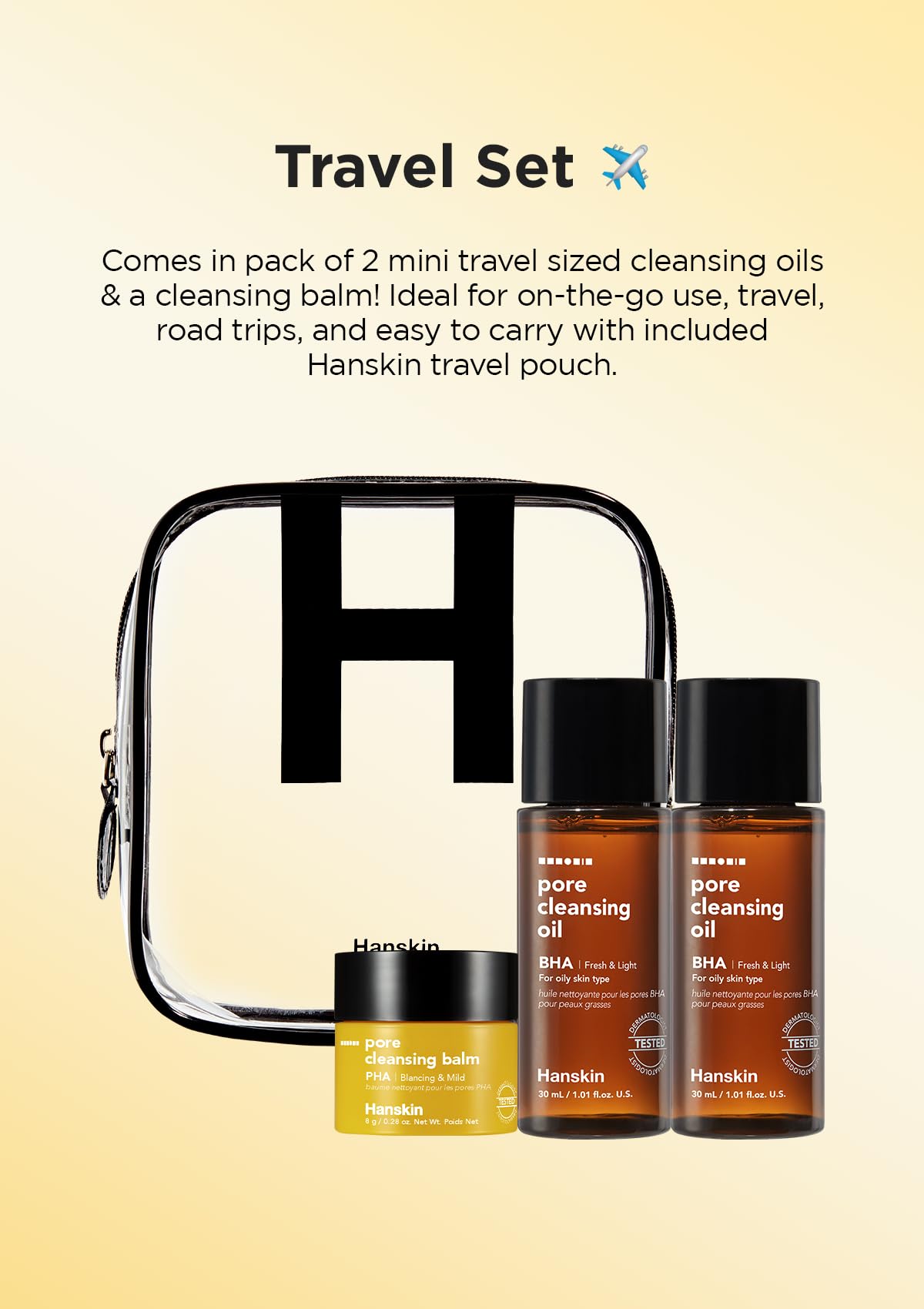 Foto 8 pulgar | Set Desmaquillante Hanskin Bha, Aceite Limpiador De Poros, 30 Ml, 2 Unidades - Venta Internacional.