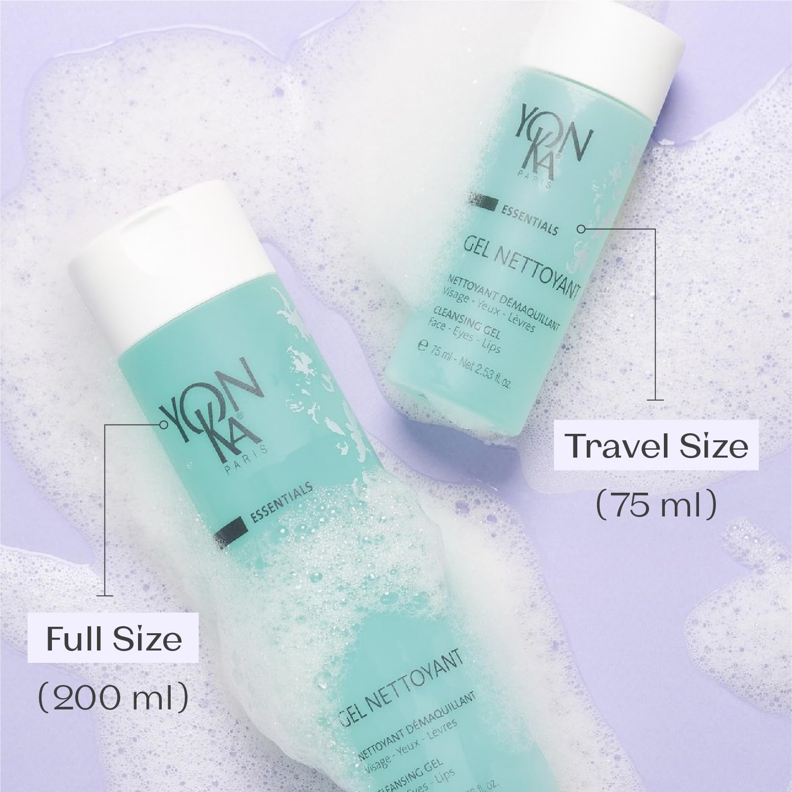 Foto 4 pulgar | Gel Limpiador Yonka, Desmaquillante Suave Y Espumoso, 75 Ml - Venta Internacional.