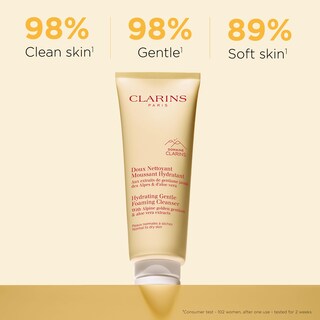 Foto 2 | Limpiador Facial Clarins Hidrating Suave Foaming 125 Ml - Venta Internacional.