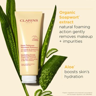 Foto 4 | Limpiador Facial Clarins Hidrating Suave Foaming 125 Ml - Venta Internacional.