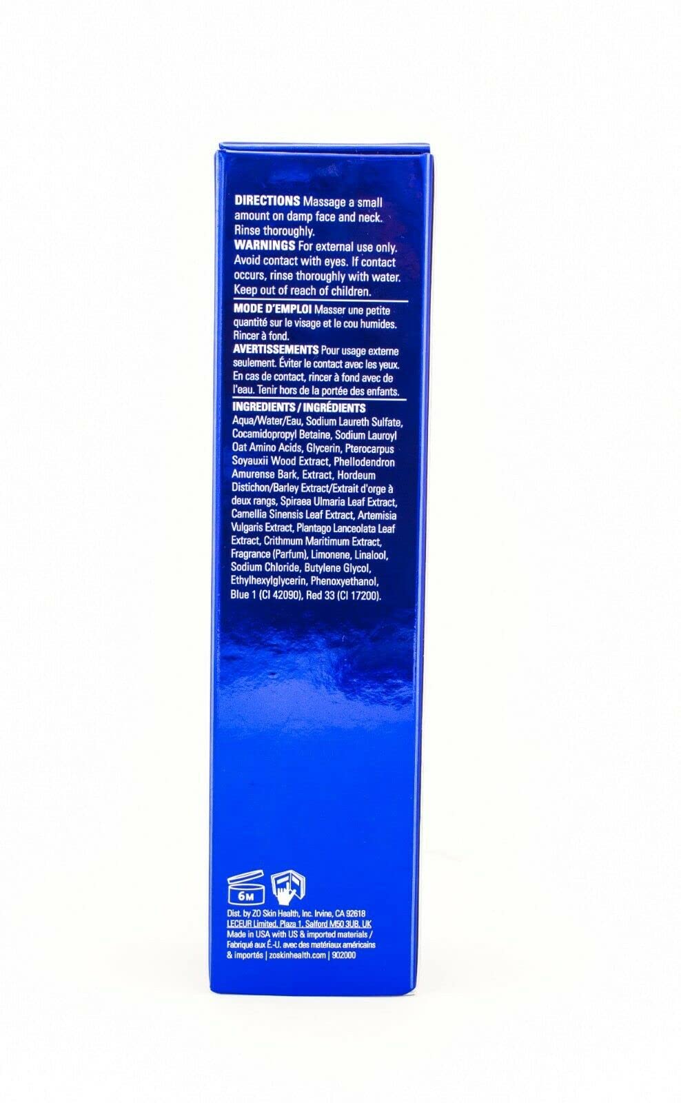 Foto 4 pulgar | Limpiador Zo Skin Health Gentle 60 Ml Para Todo Tipo De Piel - Venta Internacional.