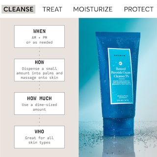 Foto 2 | Crema Limpiadora Naturium Con Peróxido De Benzoilo Al 5% Para Rostro, 150 Ml - Venta Internacional.