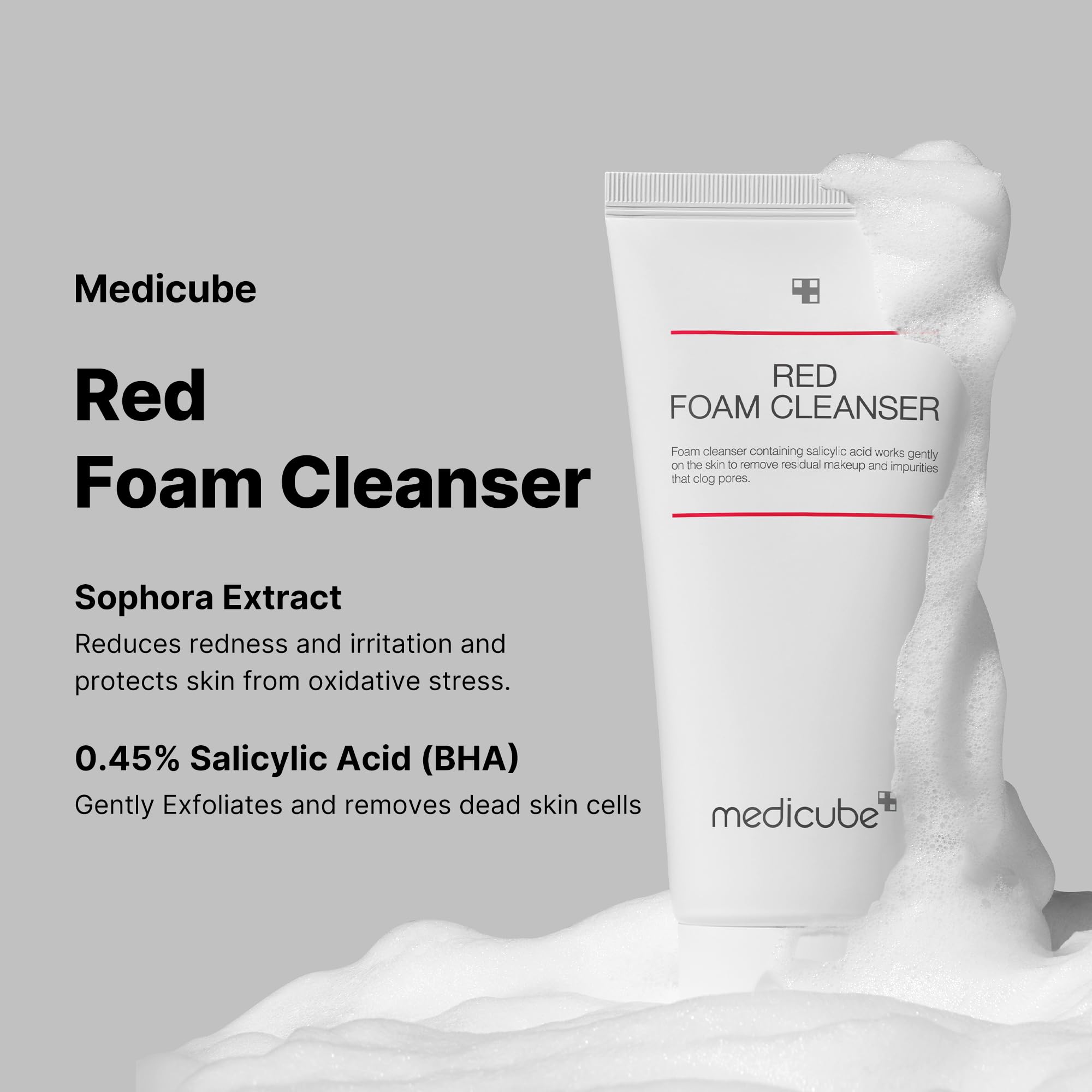 Foto 5 pulgar | Limpiador Facial Medicube Zero Foam Control Sebum Sensitive - Venta Internacional.