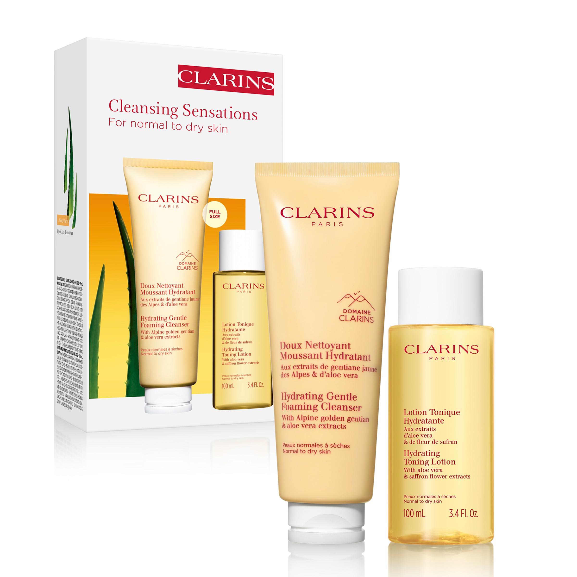 Limpiador Facial Clarins Hydrating Gentle Foaming Con Aloe Vera - Venta Internacional.