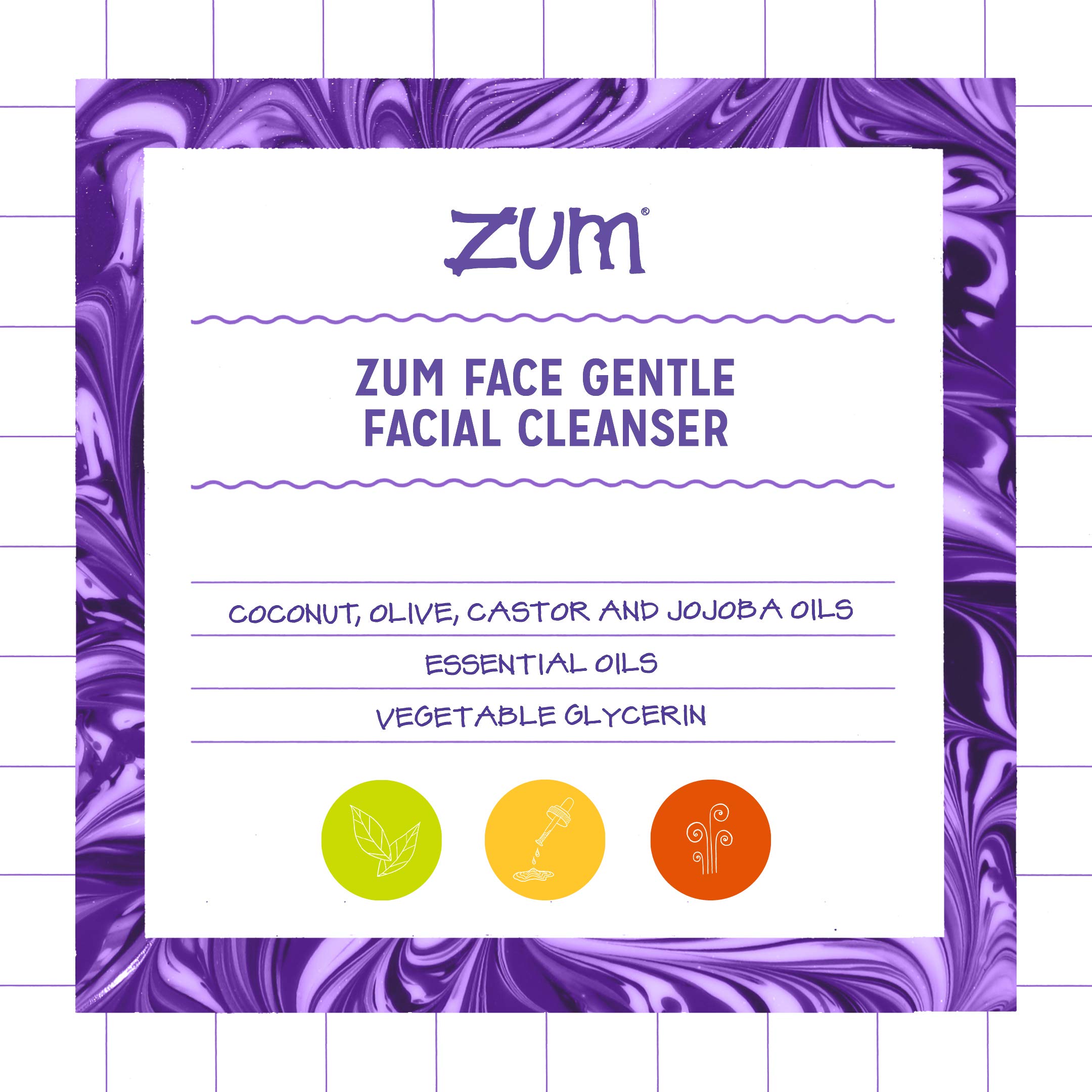 Foto 3 pulgar | Limpiador Facial Indigo Wild Zum Face Gentle 240 Ml Con Aceite De Coco - Venta Internacional.