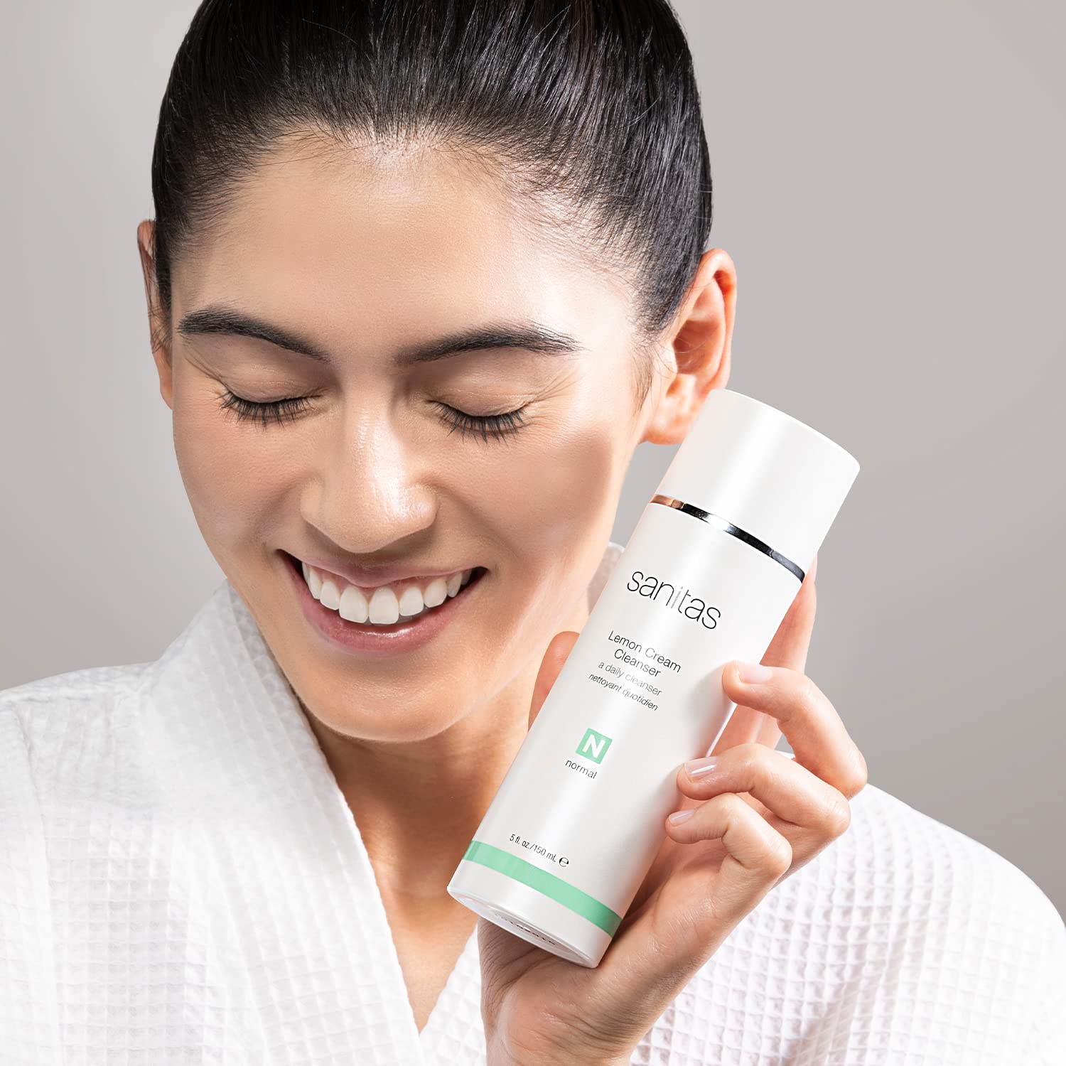 Foto 4 | Crema Limpiadora Sanitas Skincare Lemon Con Vitamina C+e 150 Ml - Venta Internacional.