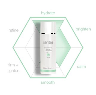 Foto 5 | Crema Limpiadora Sanitas Skincare Lemon Con Vitamina C+e 150 Ml - Venta Internacional.