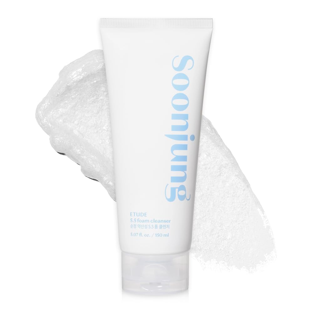 Limpiador En Espuma Etude Soonjung 5.5 150 Ml Para Piel Sensible - Venta Internacional.