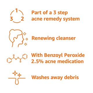 Foto 3 | Limpiador Del Sistema Acne Remedy, Amazon Basics, 3 Pasos, 4 Onzas, 1 Paquete - Venta Internacional.
