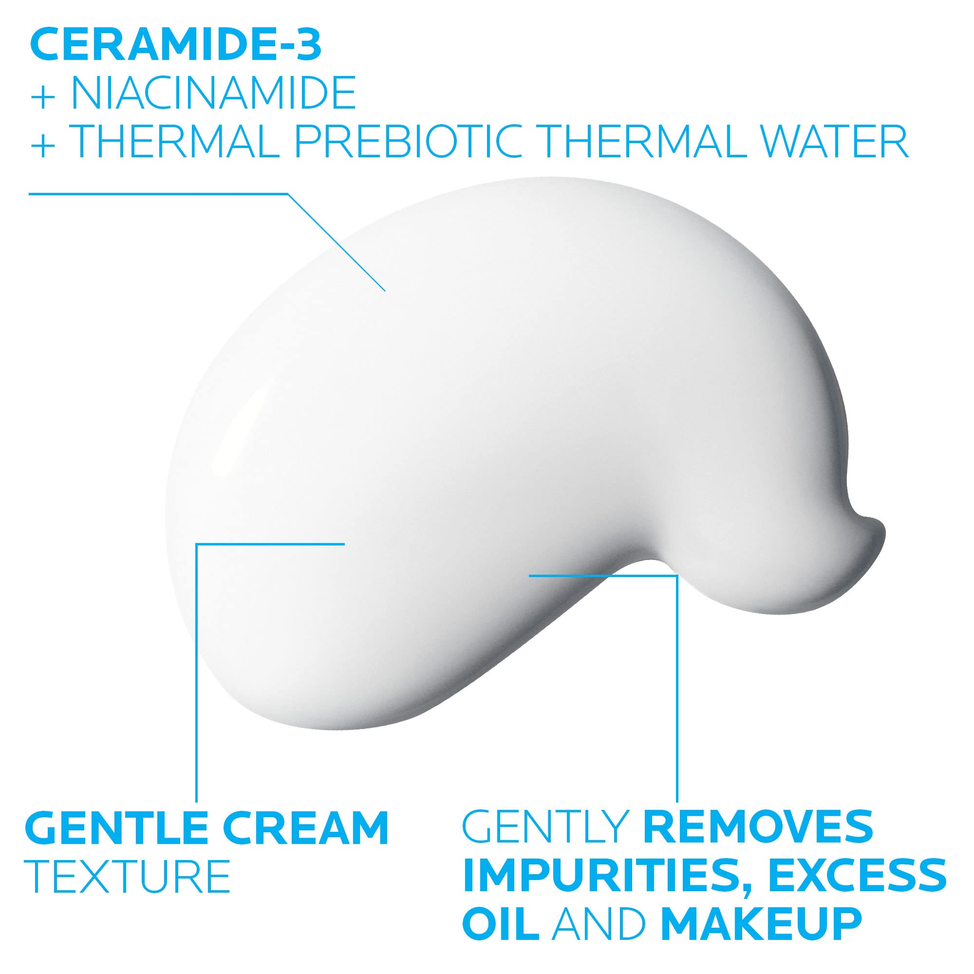 Foto 3 | Limpiador Facial La Roche-posay Toleriane Hidratante 400 Ml - Venta Internacional.