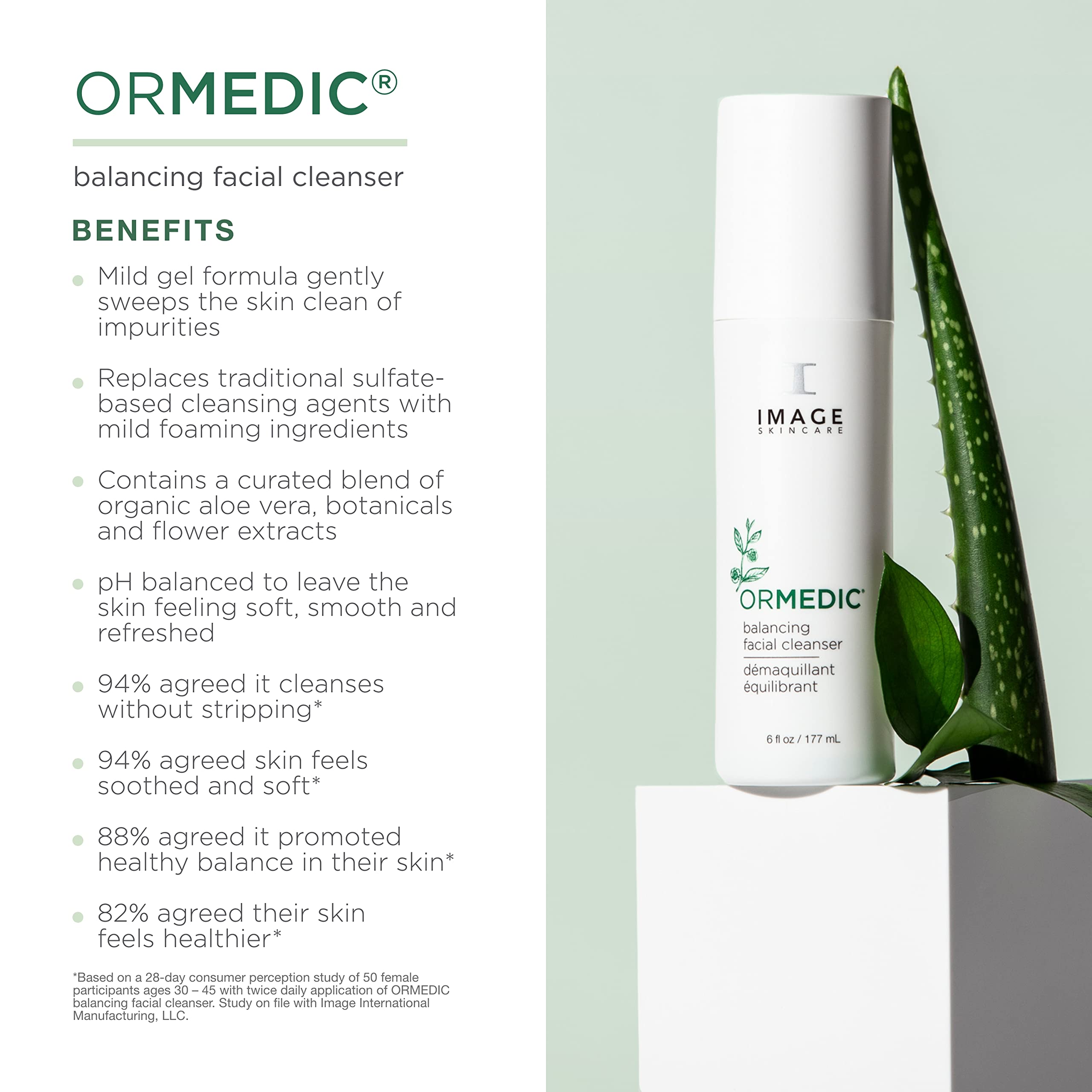 Foto 3 pulgar | Limpiador Facial Image Skincare Ormedic Balancing 180 Ml, 240 Ml - Venta Internacional.