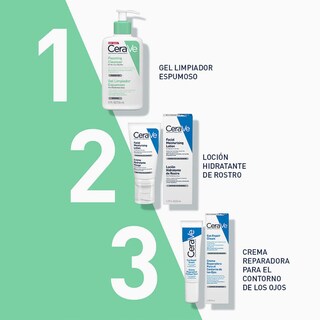 Foto 5 | Cerave Gel Limpiador Espumoso Facial 236ml Con Ácido Hialurónico Y Niacinamida Para Piel Grasa O Mixta | Limpieza Pr