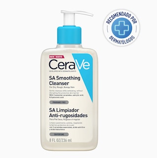 Foto 1 | Cerave Sa Limpiador Anti-rugosidades Exfoliante Con Ácido Salicílico Y Ceramidas Para Piel Seca O Áspera 236ml