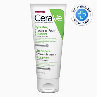 Foto 1 | Cerave Limpiadora Hidratante Facial Y Corporal 100ml | Crema A Espuma Suave Con Ácido Hialurónico