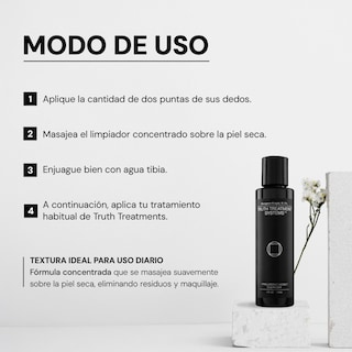 Foto 5 | Skincare Truth Hyaluronic Honey Cleanser Color Negro 120 Ml