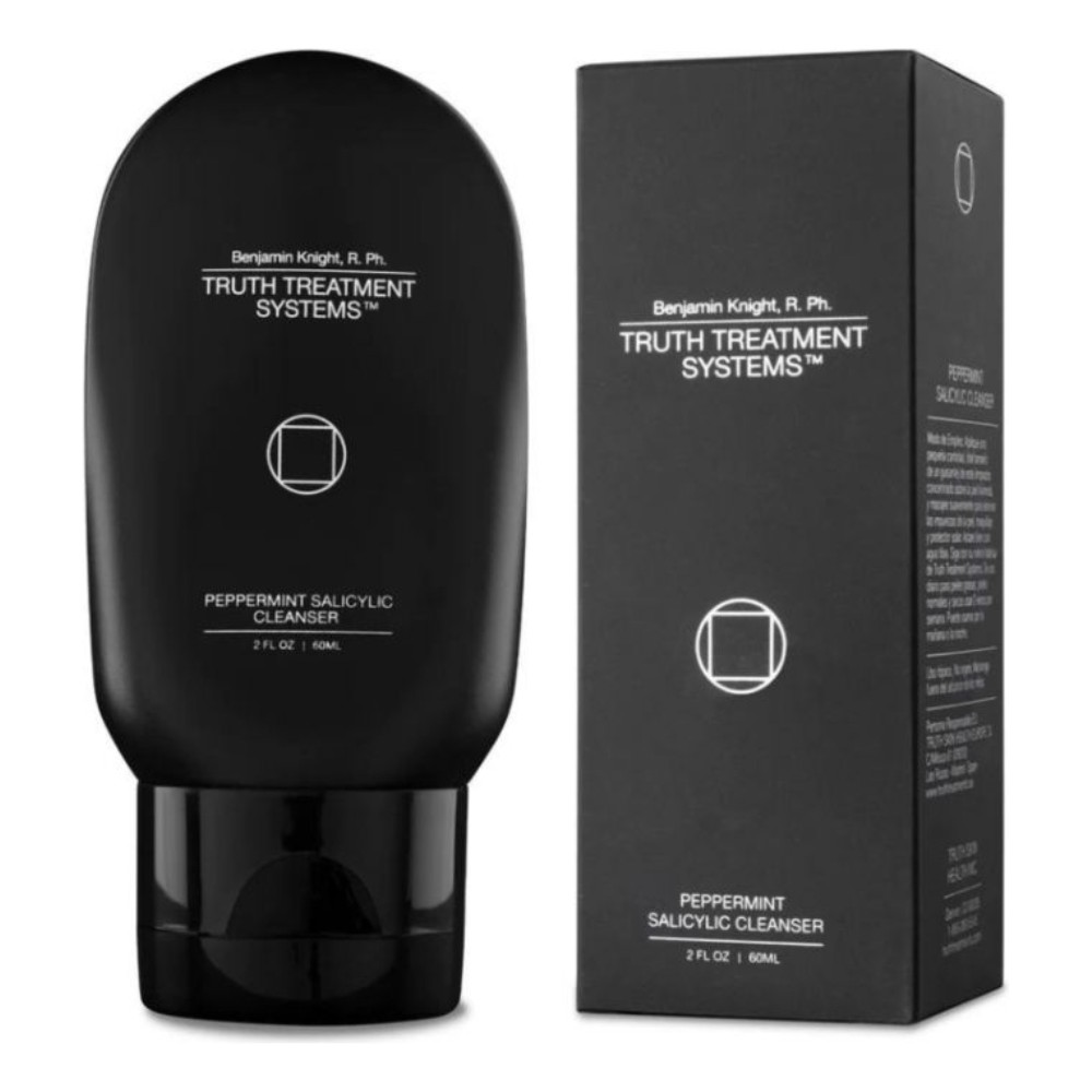 Foto 2 pulgar | Skincare Truth Peppermint Salicylic Cleanser Color Negro 60 Ml