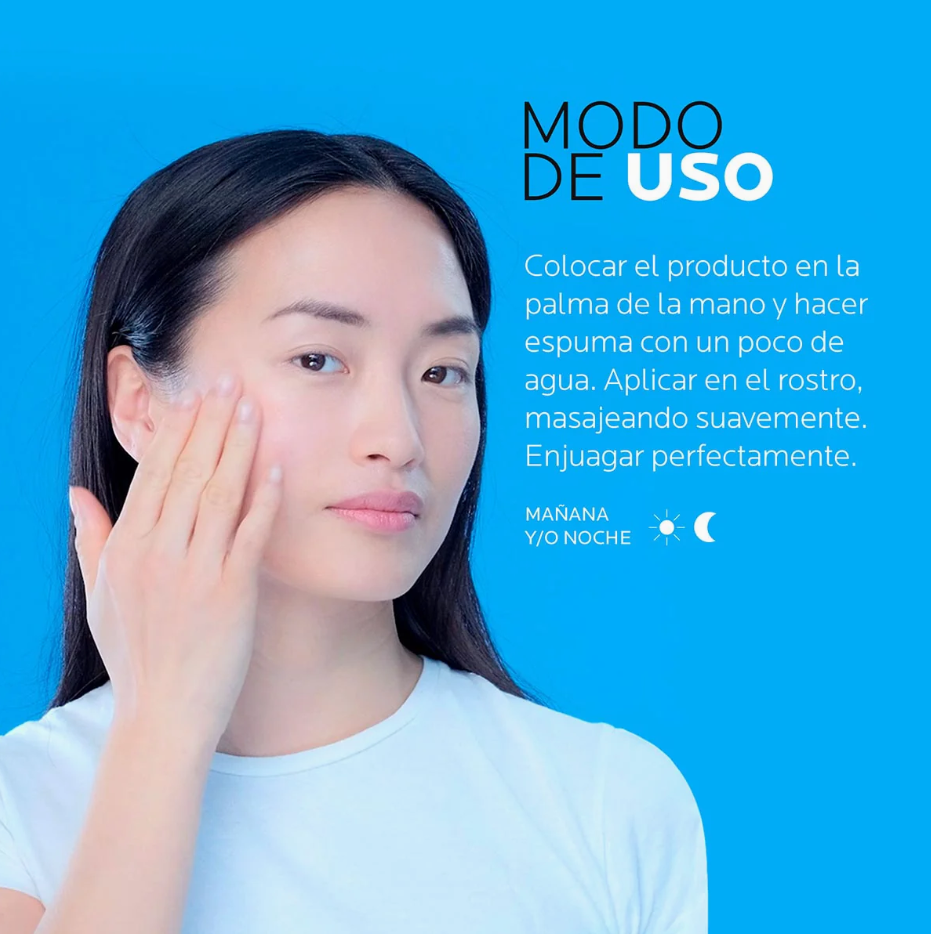 Foto 4 pulgar | La Roche Posay Effaclar Gel Limpiador Facial Piel Grasa Sensible Control Brillo Y Puntos Negros 400ml