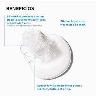 Foto 4 | La Roche Posay Effaclar Gel Limpiador Facial Piel Grasa Sensible Control Brillo Y Puntos Negros 400ml
