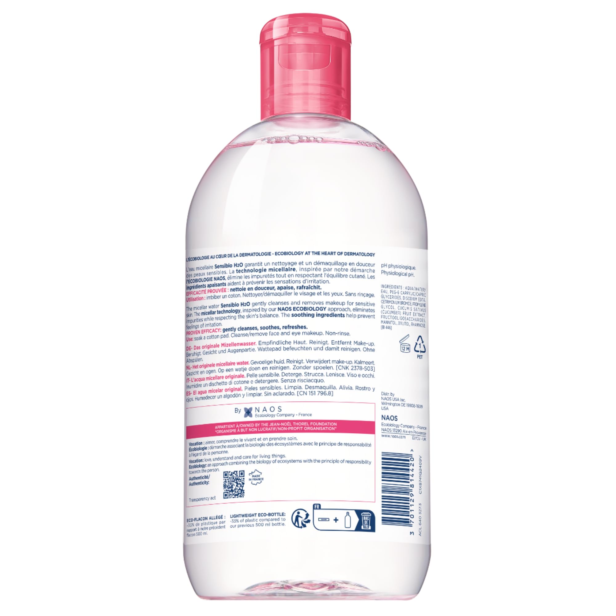 Foto 3 pulgar | Agua Micelar Bioderma Sensibio H2o Edición Limitada 250ml - Venta Internacional.