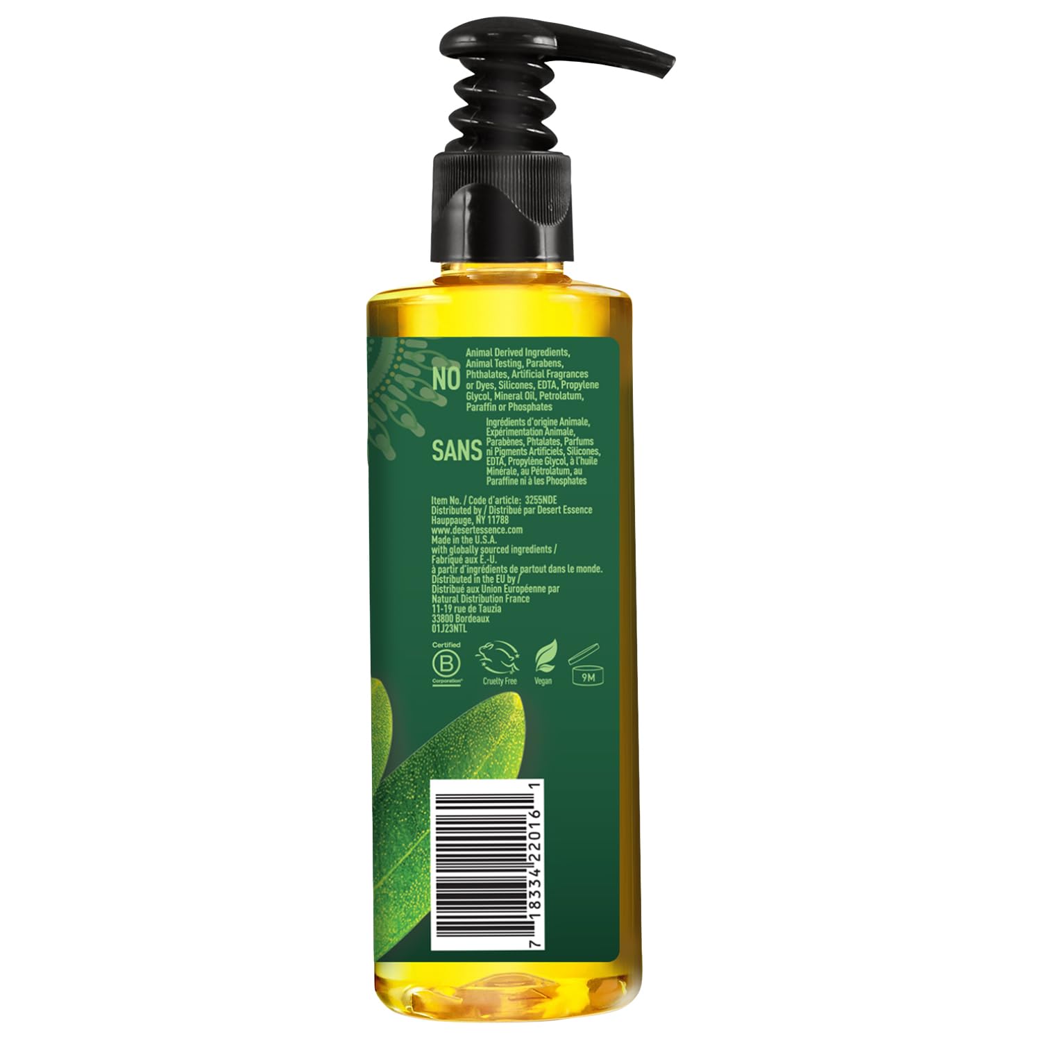 Foto 7 pulgar | Jabón Facial Desert Essence Thoufully Clean Original 250 Ml - Venta Internacional.