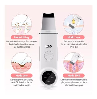 Foto 3 | Limpiador Facial Espátula Ultrasónica Lab.g Blanco