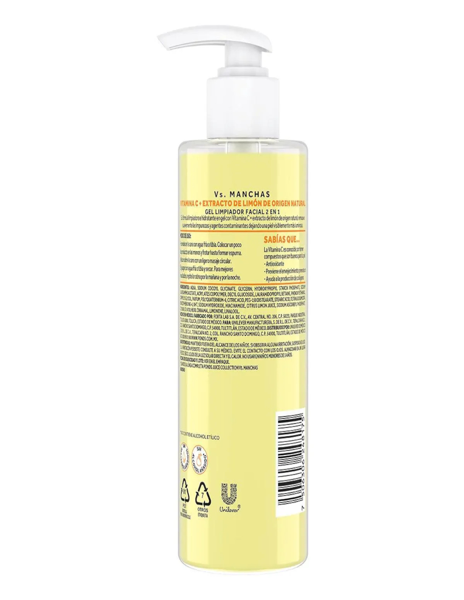 Foto 4 pulgar | Pond's Limpiador Facial Vs Manchas Vitamina C + Termo De Agua De Regalo Güish