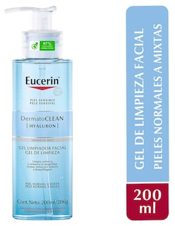 Foto 3 | Gel Limpiador Facial Dermatoclean Piel Normal A Mixta + Termo De Agua De Regalo Güish