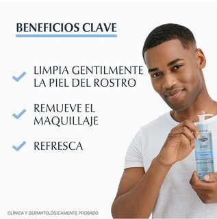 Foto 2 | Eucerin Dermatoclean Gel Limpiador Facial 200ml | Piel Normal A Mixta, Limpia, Hidrata Y Remueve Impurezas