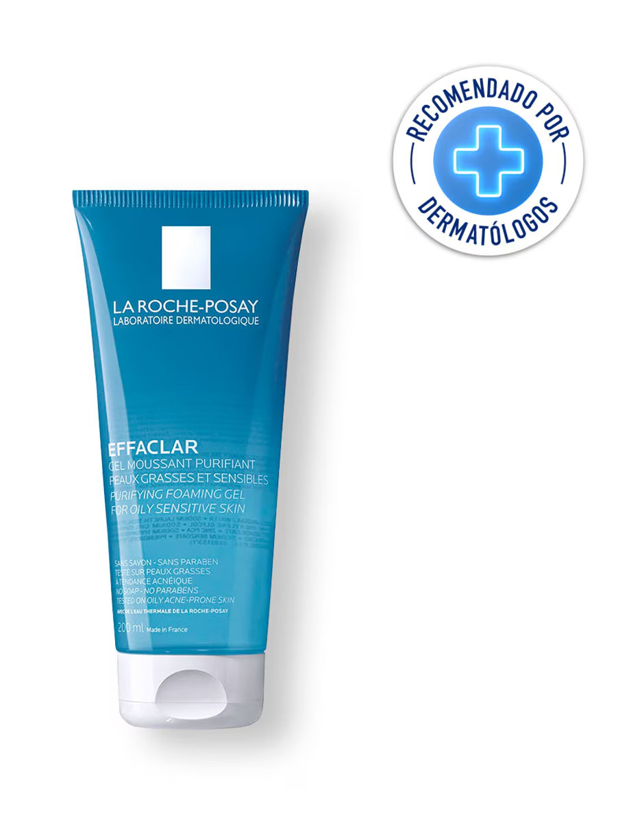 Foto 5 pulgar | Gel Limpiador La Roche Posay Piel Grasa Effaclar + Termo De Agua De Regalo Güish