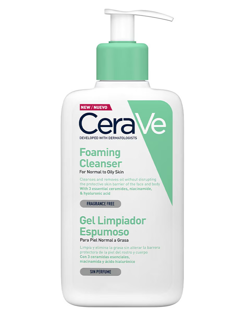 Foto 3 pulgar | Gel Limpiador Espumoso Para Piel Normal A Grasa + Termo De Agua De Regalo Güish