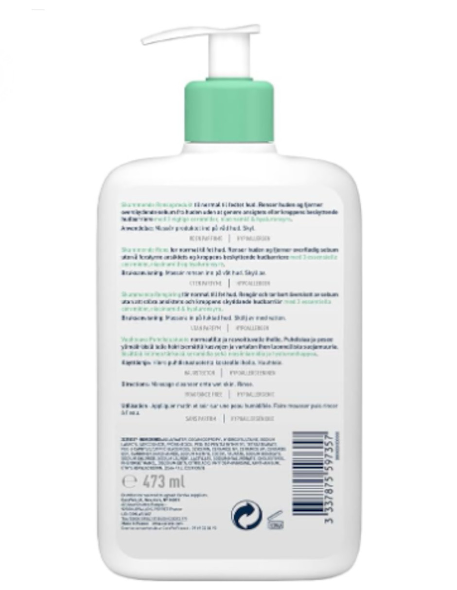 Foto 4 pulgar | Gel Limpiador Espumoso Para Piel Normal A Grasa + Termo De Agua De Regalo Güish