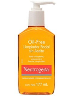 Foto 2 | Gel Limpiador Facial Neutrogena Oilfree Ácido Salicíl + Termo De Agua De Regalo Güish