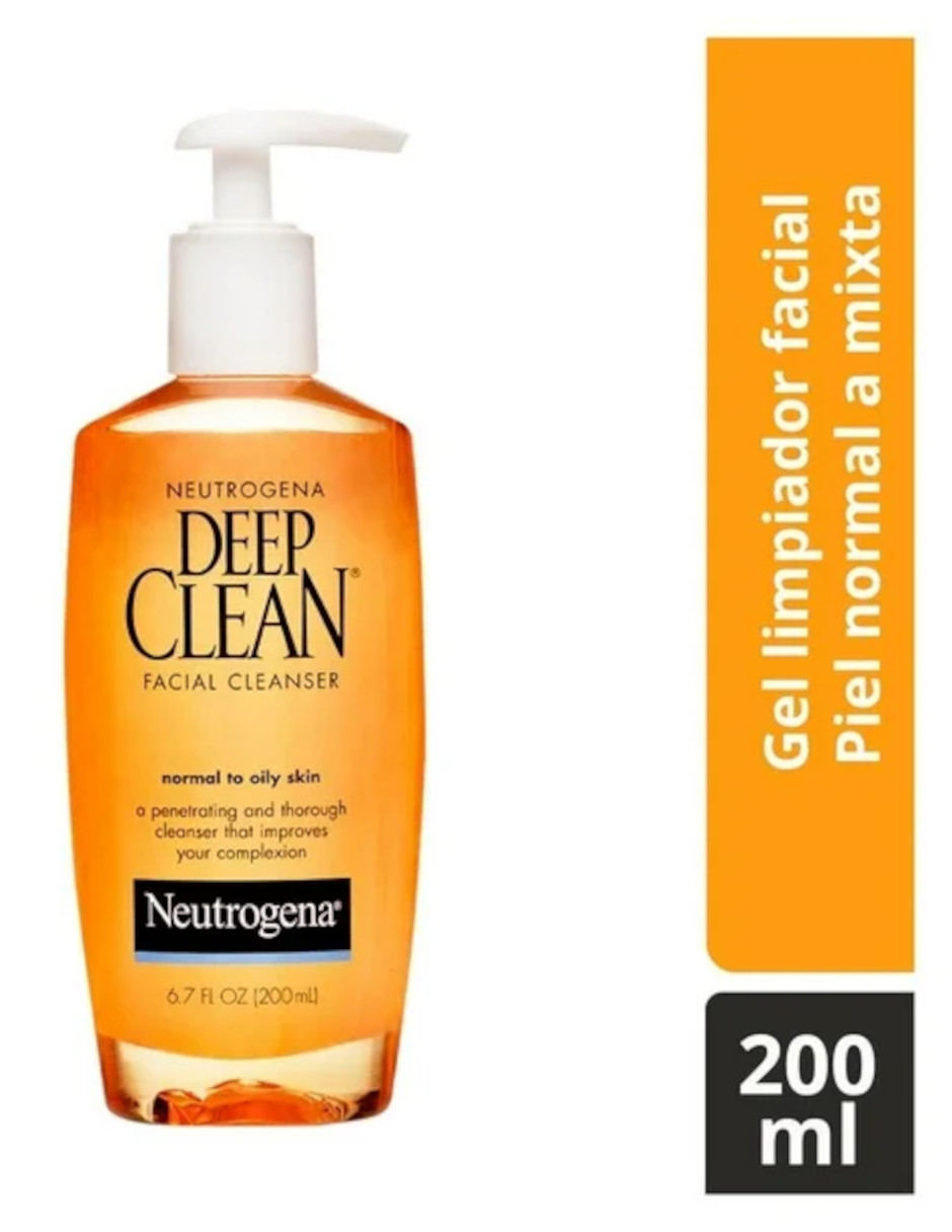 Foto 4 | Gel Limpiador Facial Neutrogena Deep Clean + Termo De Agua De Regalo Güish
