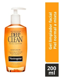 Foto 4 | Gel Limpiador Facial Neutrogena Deep Clean + Termo De Agua De Regalo Güish