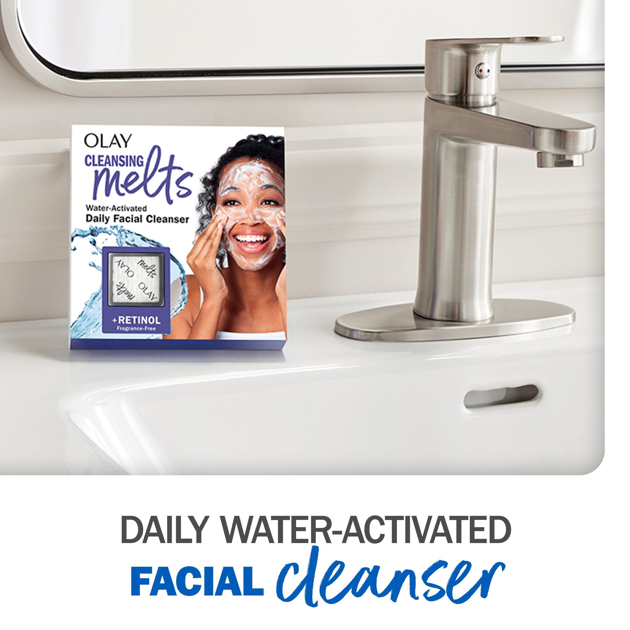 Foto 3 pulgar | Limpiador Facial Cleansing Melts + Retinol Olay, 64 Unidades (2 X 32 Unidades) - Venta Internacional.