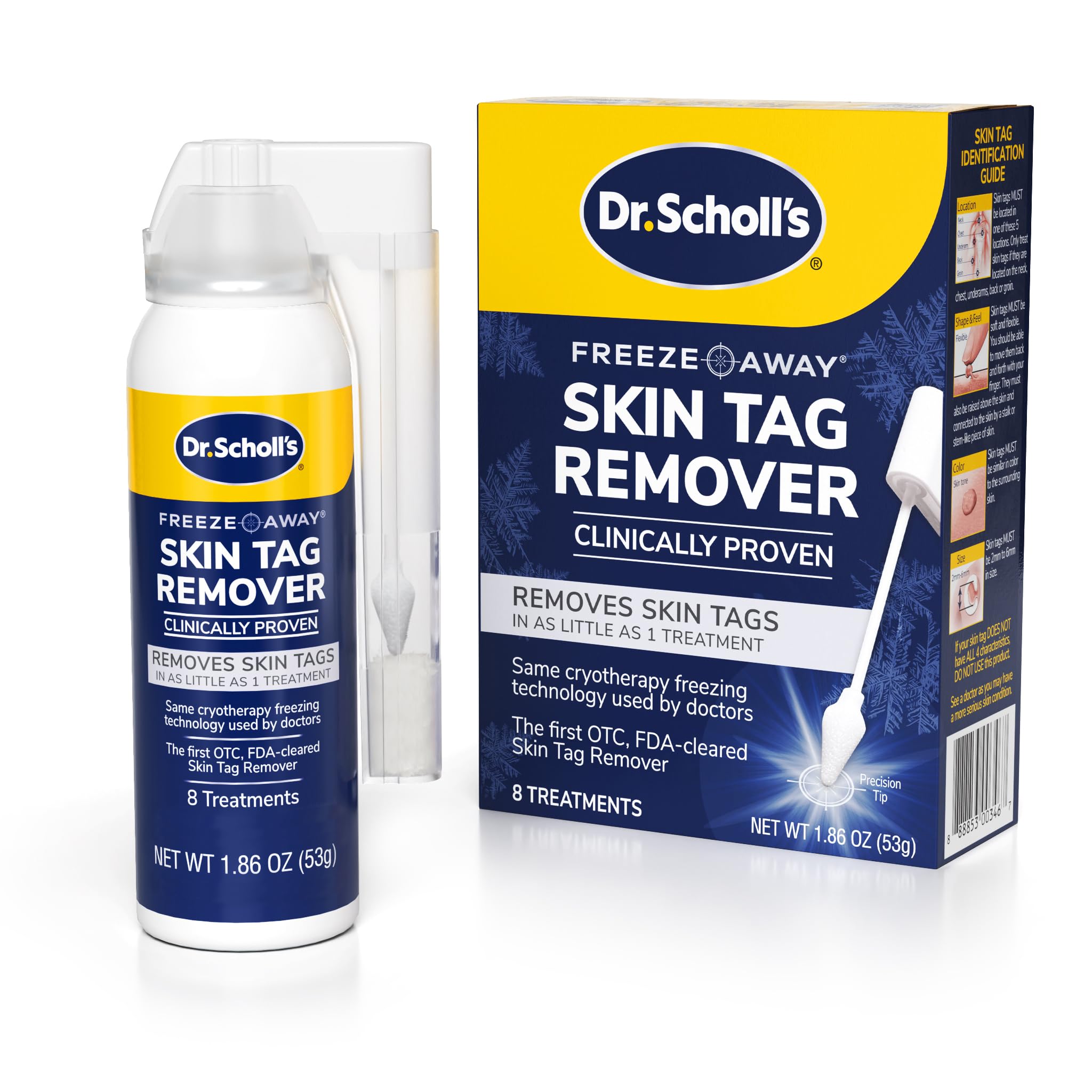 Foto 2 pulgar | Eliminador De Marcas Cutáneas Dr. Scholl's Freeze Away 8 Tratamientos - Venta Internacional.