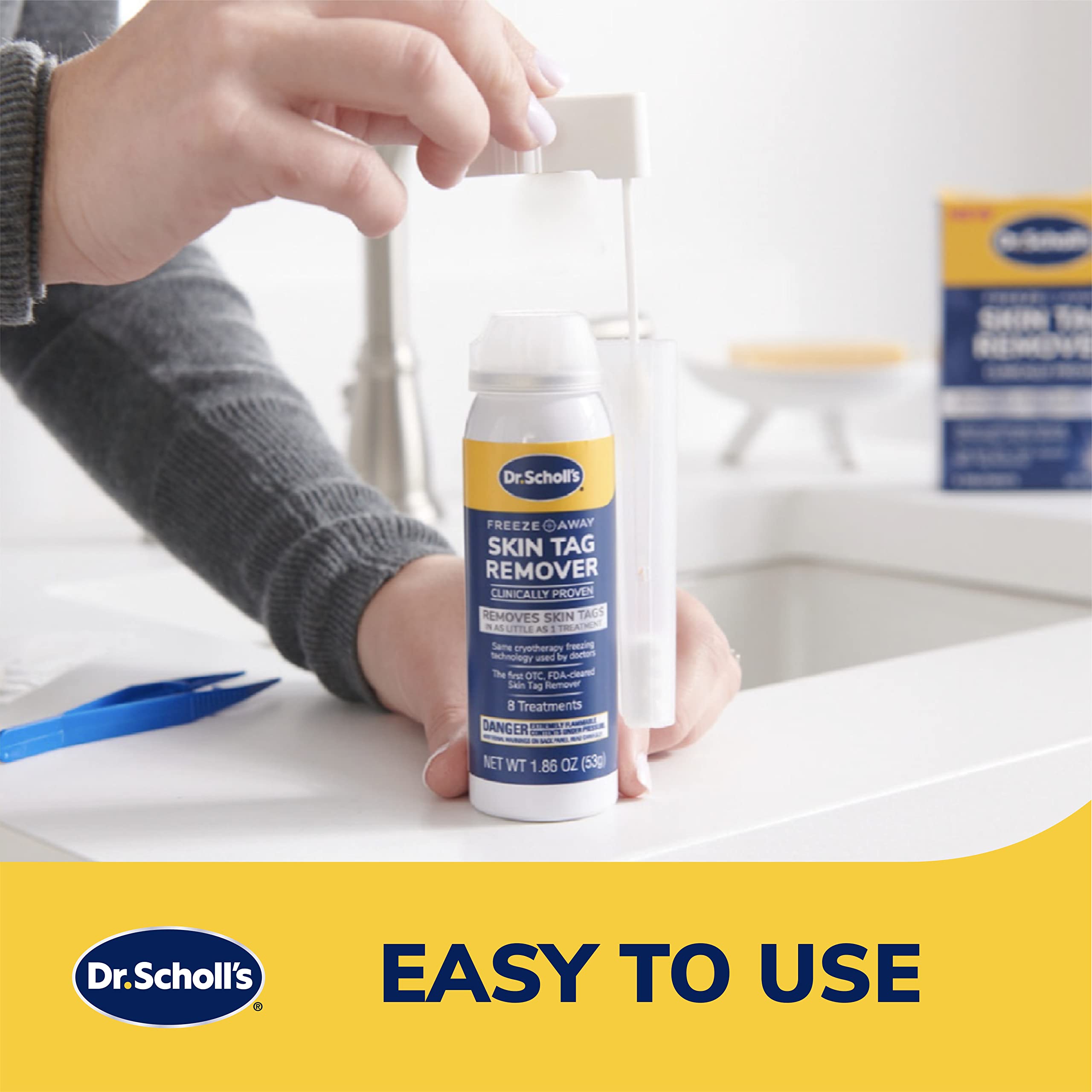 Foto 5 | Eliminador De Marcas Cutáneas Dr. Scholl's Freeze Away 8 Tratamientos - Venta Internacional.