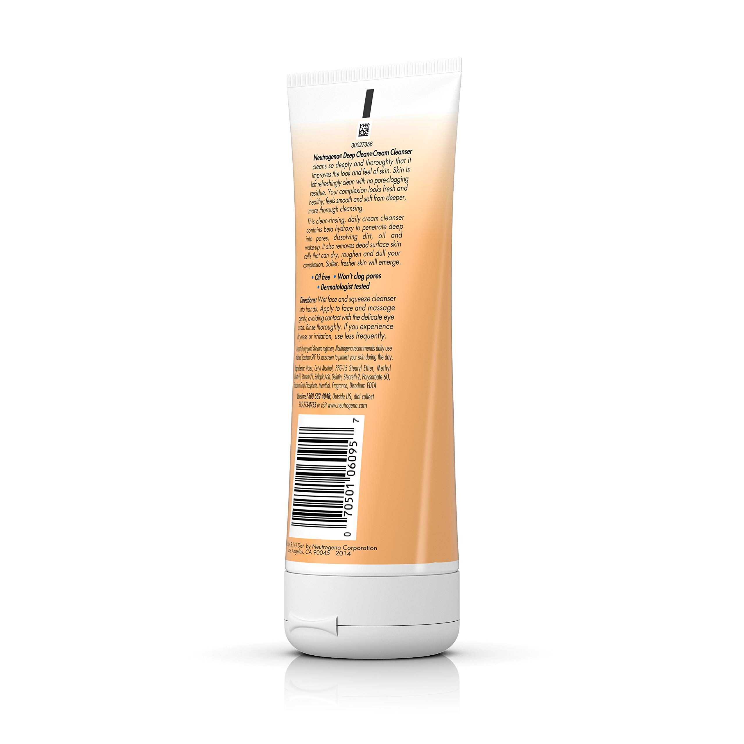 Foto 6 pulgar | Crema Limpiadora Facial Neutrogena Deep Clean 200 Ml - Venta Internacional.