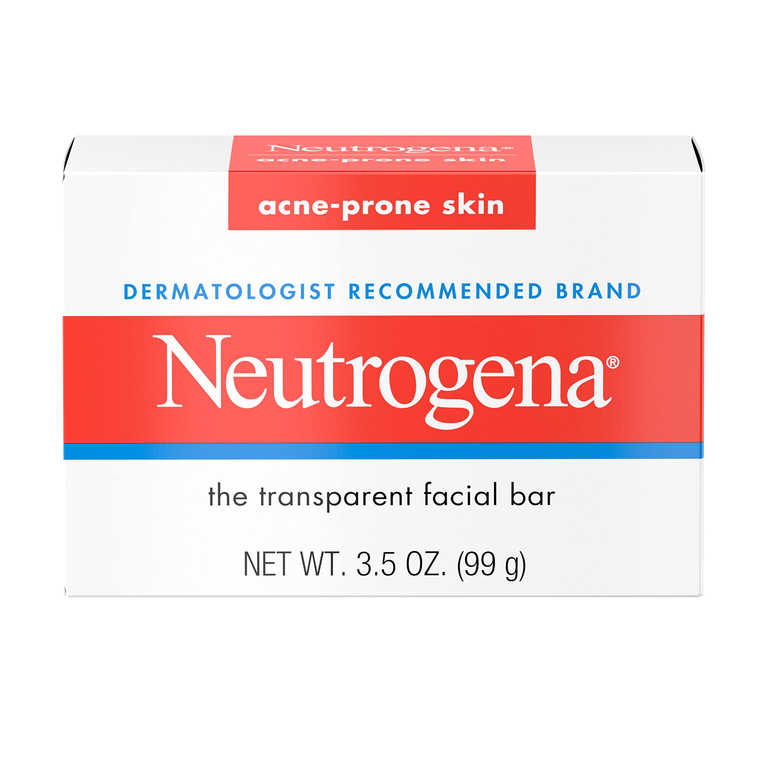 Barra Limpiadora Facial Neutrogena Para Piel Propensa Al Acné - Venta Internacional.