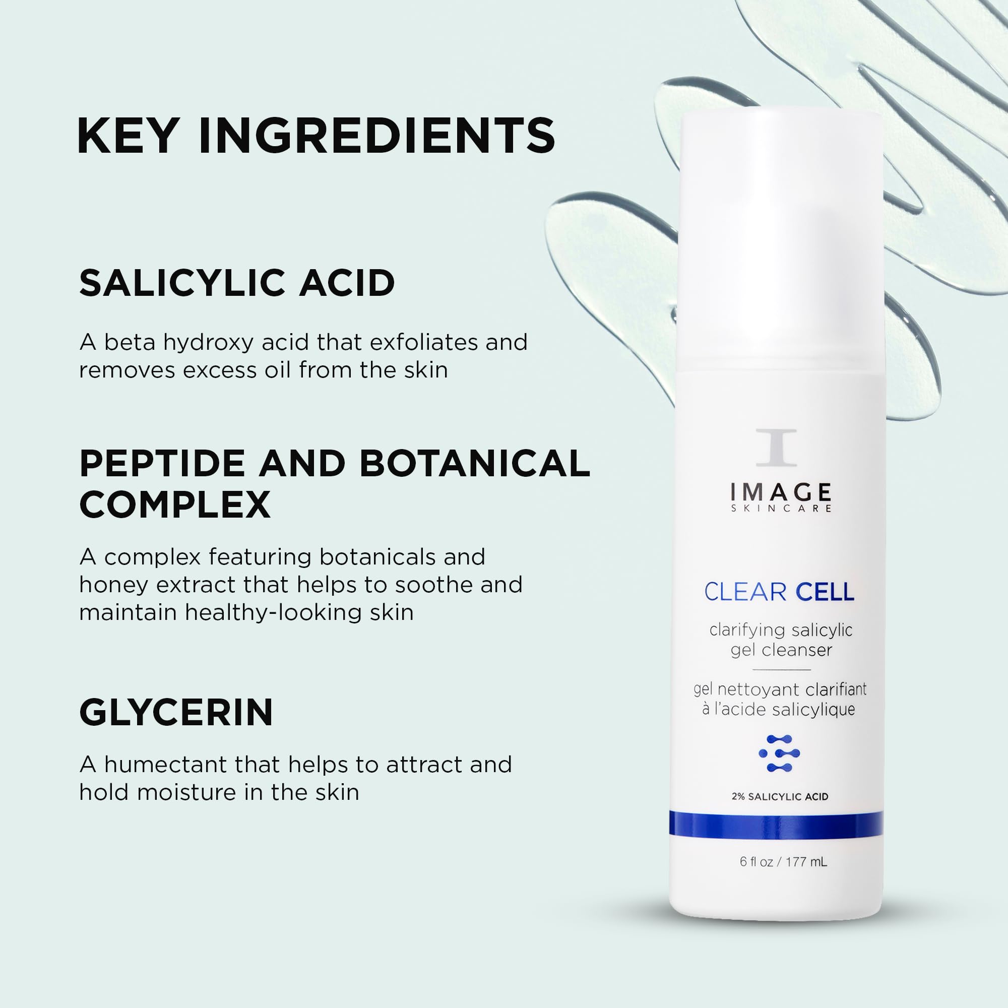 Foto 5 pulgar | Limpiador Image Skincare Clear Cell Clarifying Salicylic 177 Ml - Venta Internacional.