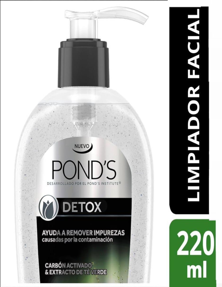 Foto 5 pulgar | Pond's Limpiador Facial Detox Con Carbón Activado + Termo Güish Gratis