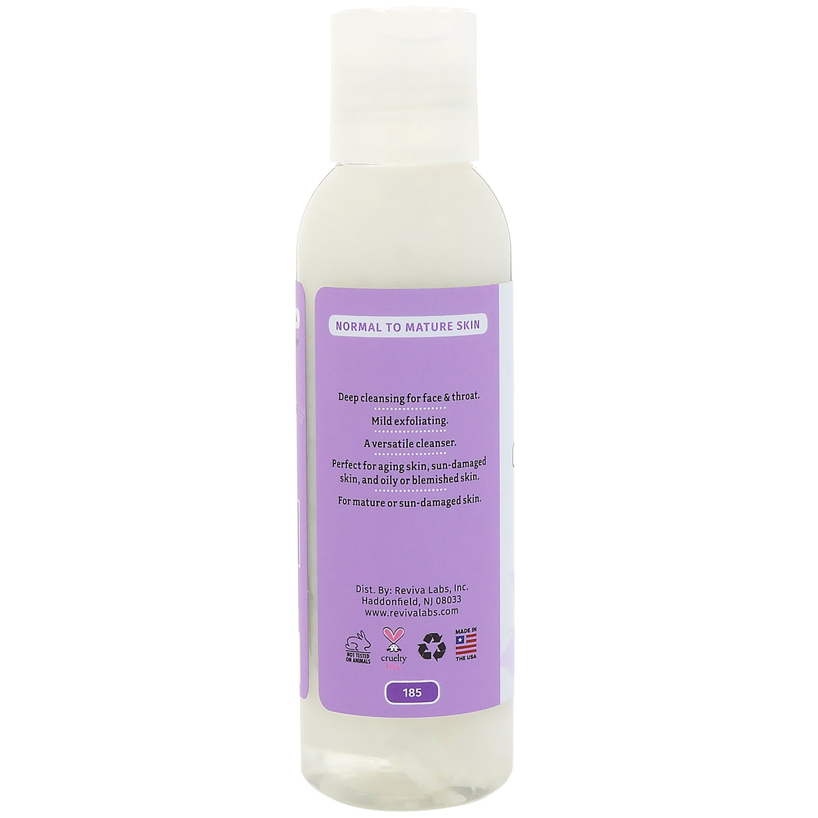 Foto 4 pulgar | Limpiador Reviva Labs Ácido Glicólico 120 Ml Para Piel Envejecida - Venta Internacional.
