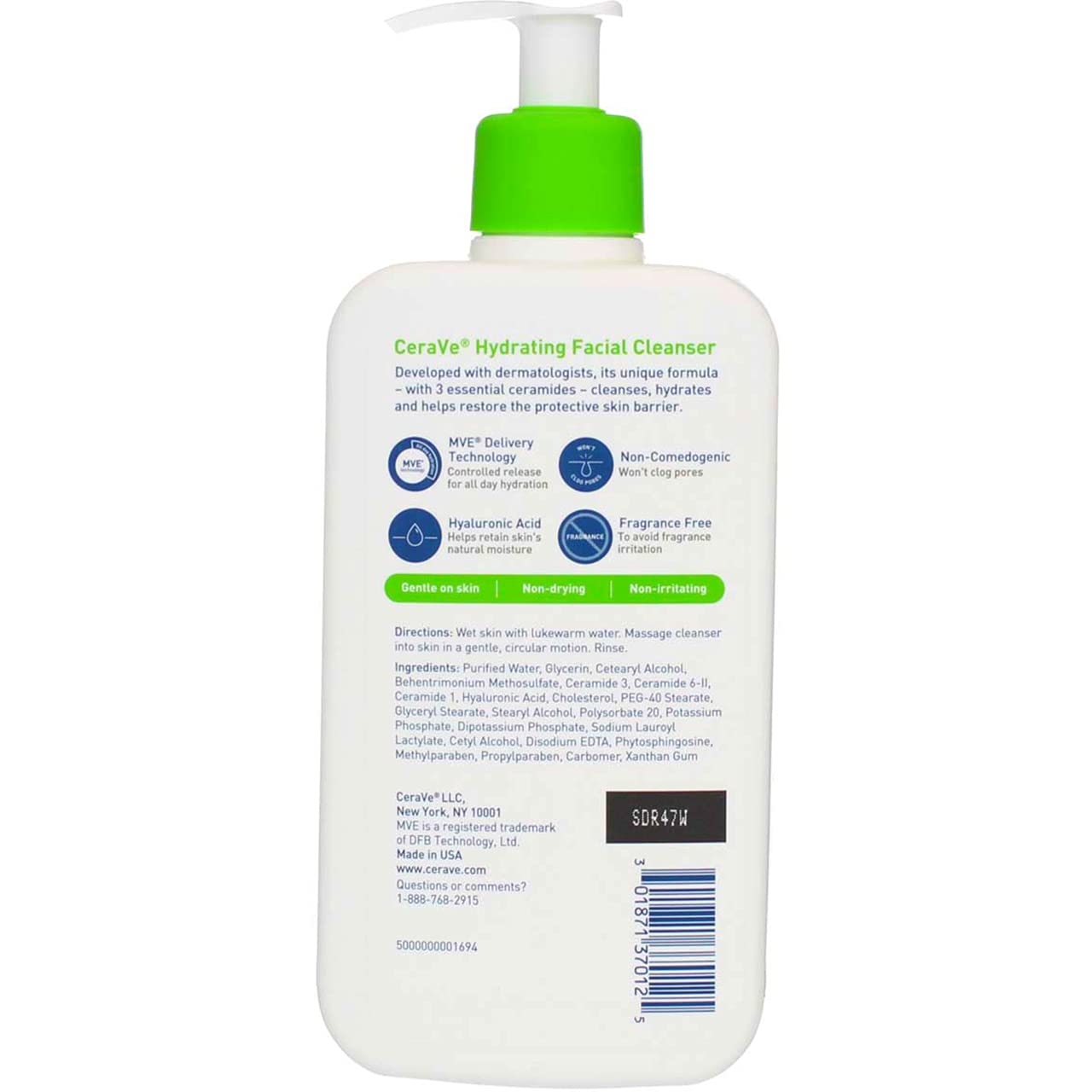 Foto 5 pulgar | Limpiador Hidratante Cerave 236 Ml Para Piel Normal A Seca - Venta Internacional.