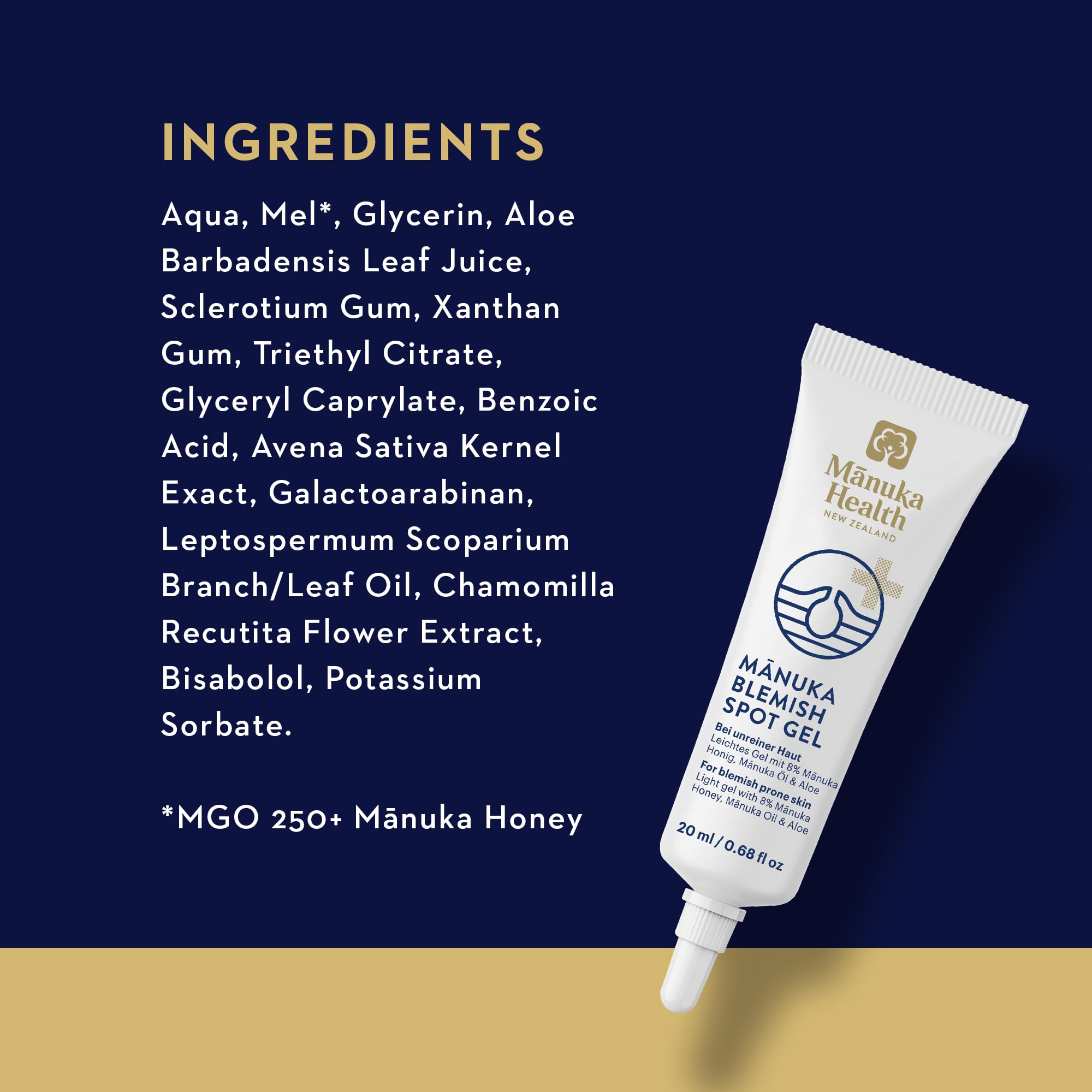 Foto 8 pulgar | Gel para Manchas Manuka Health Manuka Blemish con Miel 20 ml - Venta Internacional