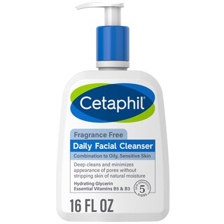 Foto 1 | Limpiador Facial Diario Face Wash Cetaphil Para Piel Sensible, 473 Ml - Venta Internacional.
